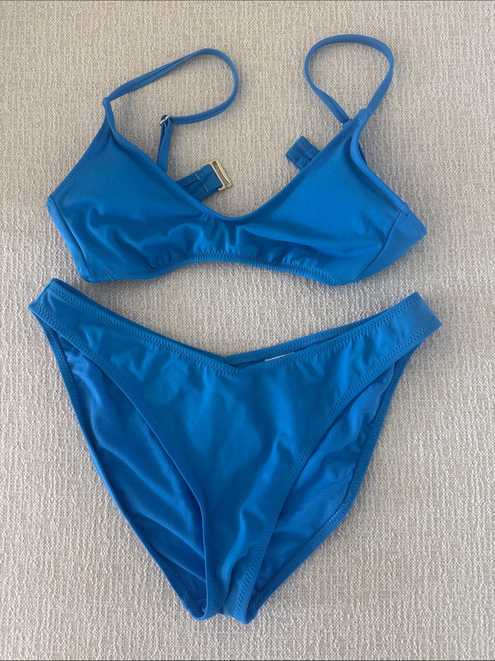 wild fable Bright Blue Two-Piece Bikini Set